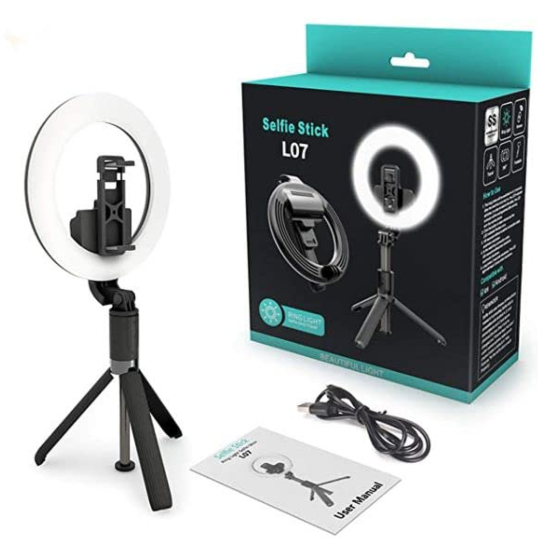 Mini Aro de Luz LED + 3 Modos